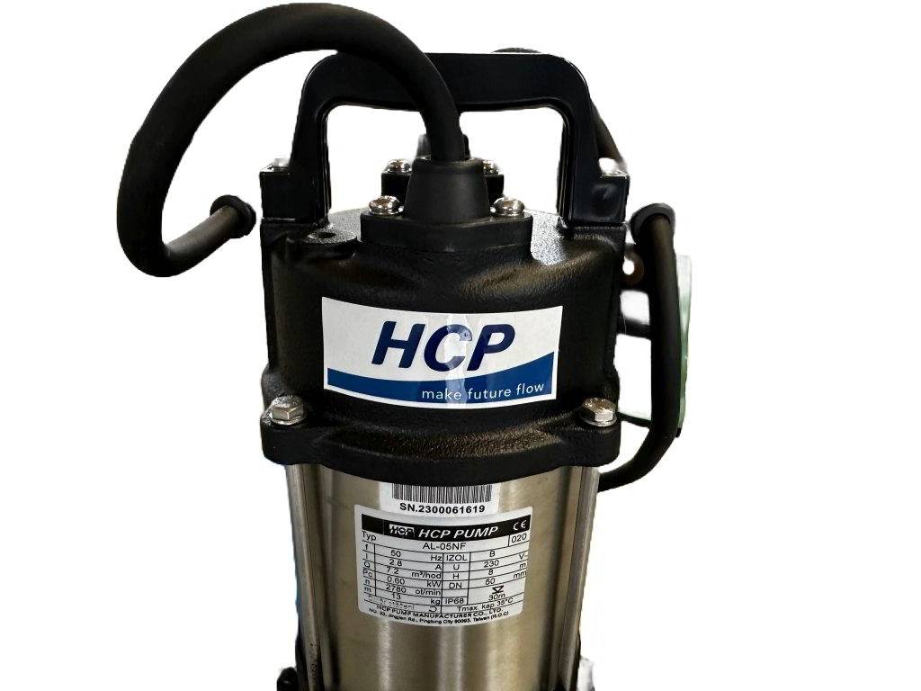 Kalové čerpadlo do studne HCP AL 05NF 230V (3)